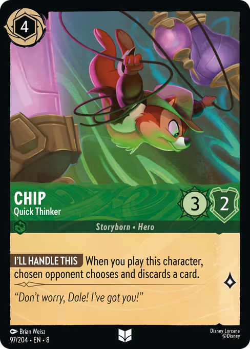 Chip - Quick Thinker Chip - Quick Thinker