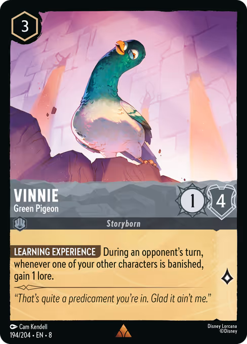 Vinnie - Green Pigeon
